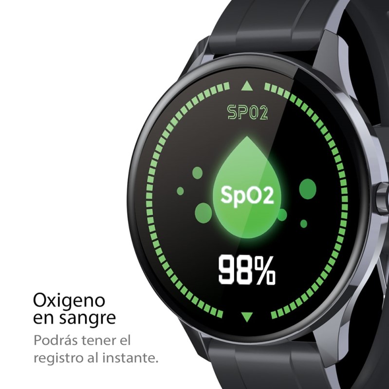 Smartwatch X-View Zen Cronos V8 Reloj Inteligente - X View Smart Fitness  Watch - Megatone