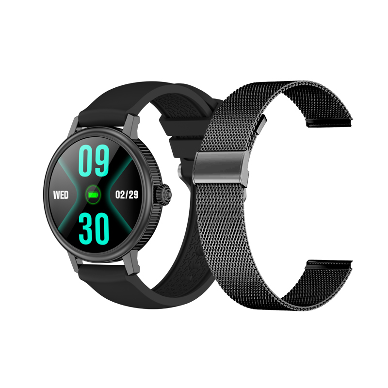 Smartwatch Reloj Inteligente X View Quantum Q4 Negro + Malla Metal X