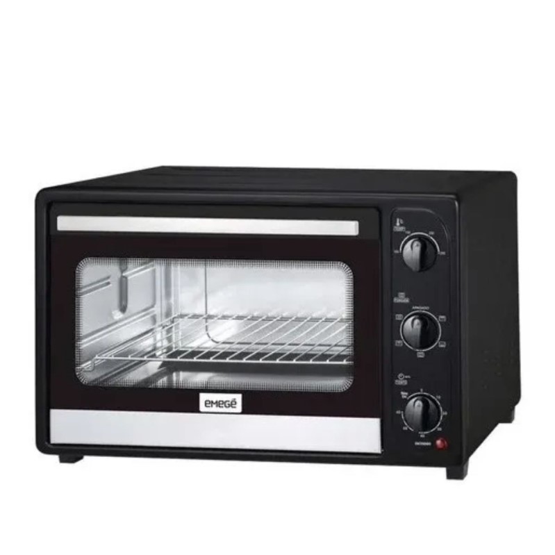 Horno Electrico Grill Conveccion De Mesa 57 Lt Emege Hemg57n - EMEGE HORNOS  ELECTRICOS - Megatone