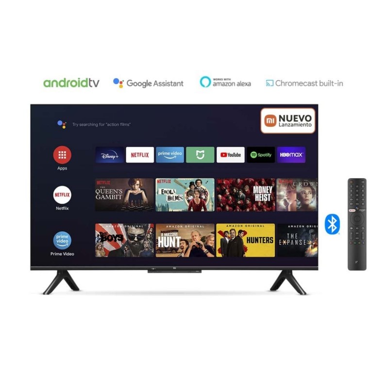 Smart Tv Xiaomi Mi Tv P1 43” 4K Android - Dolby Vision y Audio - XIAOMI TV  LED 33 a 43P SMART - Megatone