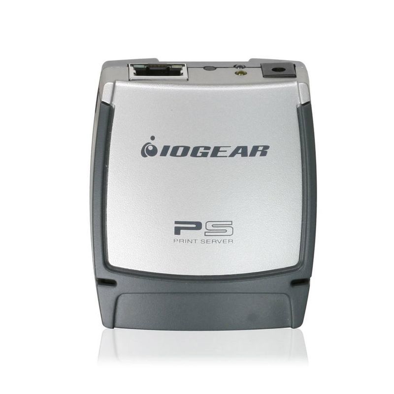 PRINT SERVER IOGEAR GOSU21 1PORT USB ENTERPRISE NETWORK IOMEGA
