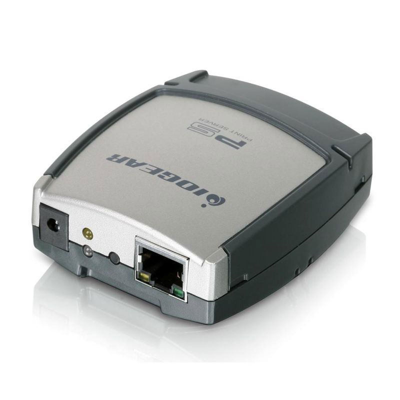 PRINT SERVER IOGEAR GOSU21 1PORT USB ENTERPRISE NETWORK IOMEGA