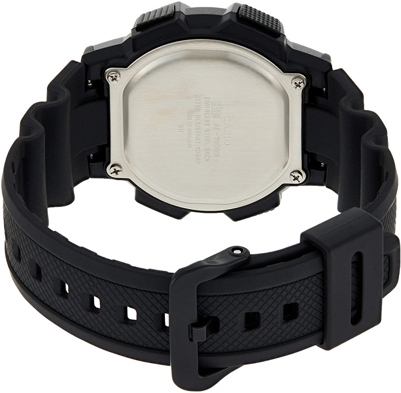 Casio AE-1000W-1AVCF Reloj deportivo de resina para hombre con banda negra - Main Image