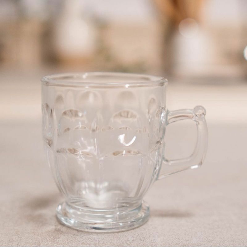 Set x6 Jarritos de Vidrio 200ml OKKO VASOS, COPAS Y CRISTALERIA