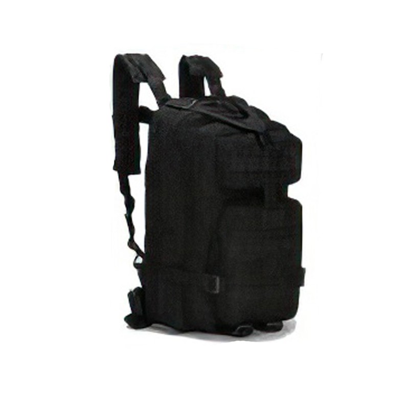 Mochila Tactica Asalto Trekking 30 Litros Negra Waggs - Main Image