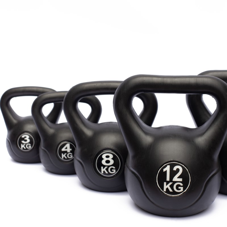 Mancuernas rusas KettleBell 4KG - Mundo Pesas