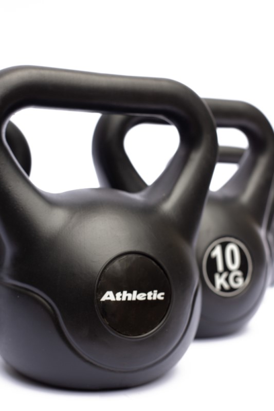 Pesa Rusa Kettlebell 6 Kg Fitness Entrenamiento Negro