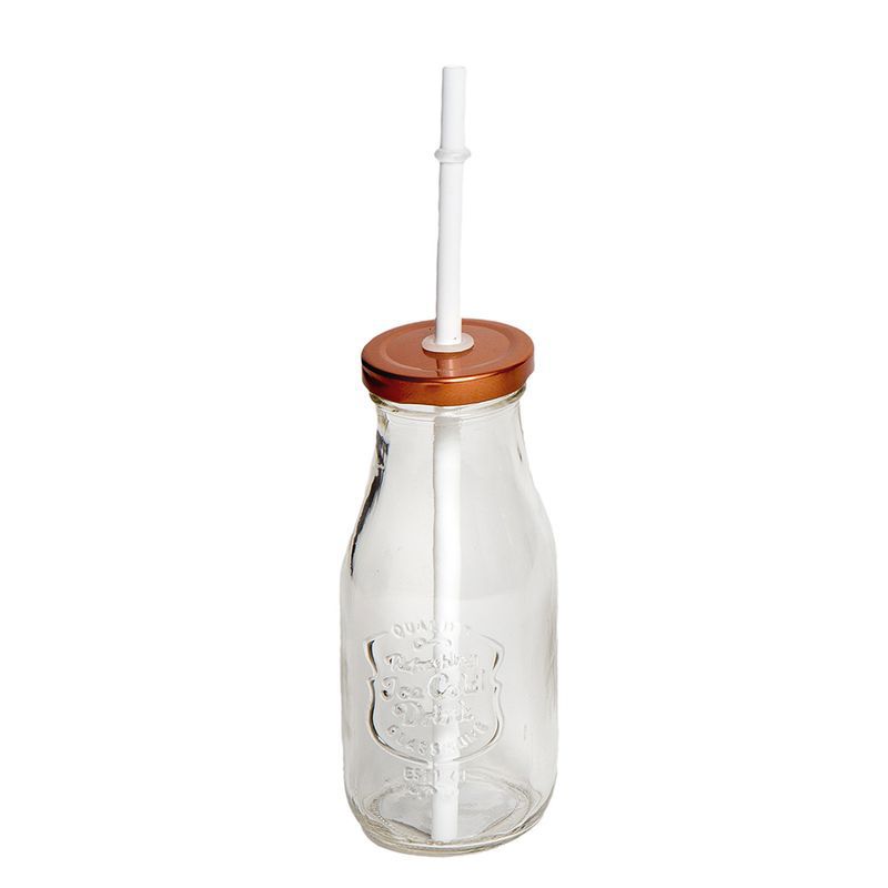 Botella Con Sorbete Y Tapa Color Cobre - Nc - NOUVELLE CUISINE ...