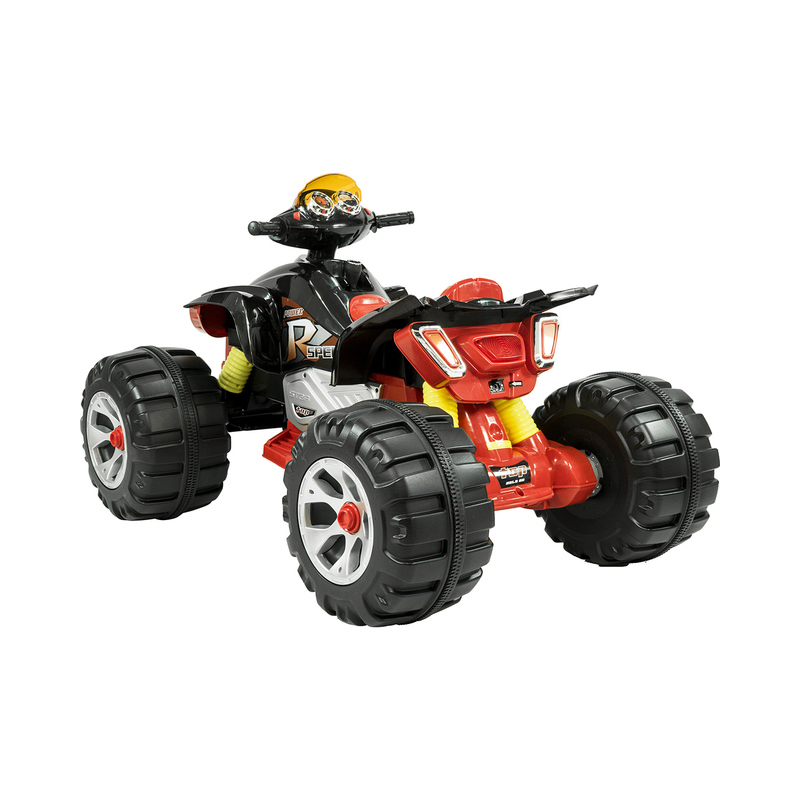 CUATRICICLO A BATERÍA 12V JS318 NEGRO - BEBITOS AUTOS Y MOTOS A BATERIA ...