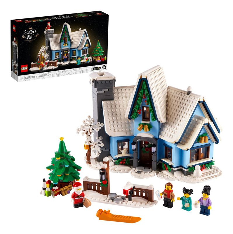Lego Icons Santa S Visit 10293 Casa De Navidad Para Armar, LEGO