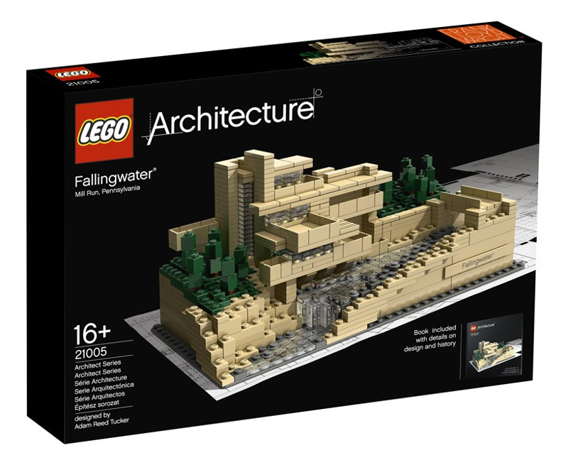 Construcción Lego Architecture Fallingwater 21005 Set De M