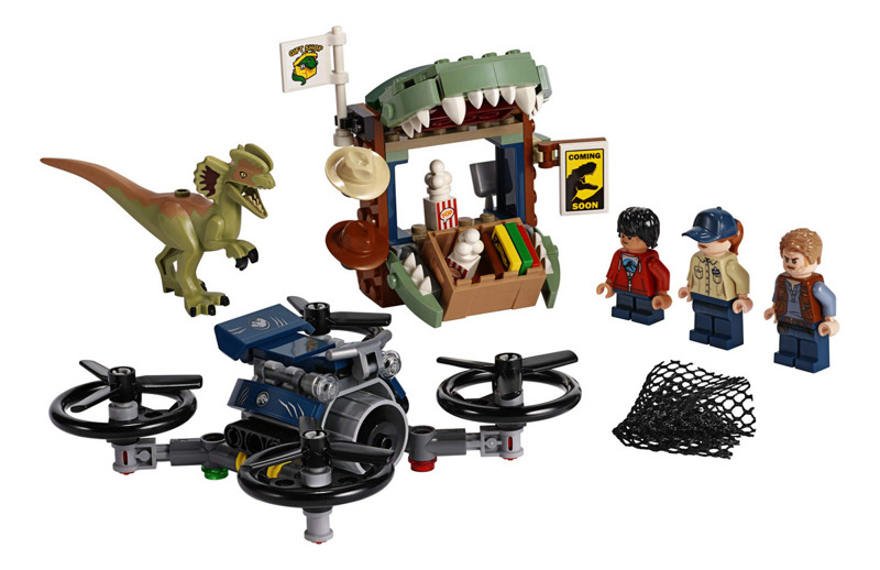 Lego Set Lego Jurassic World Dilophosaurus Dilophosaurus Outpost