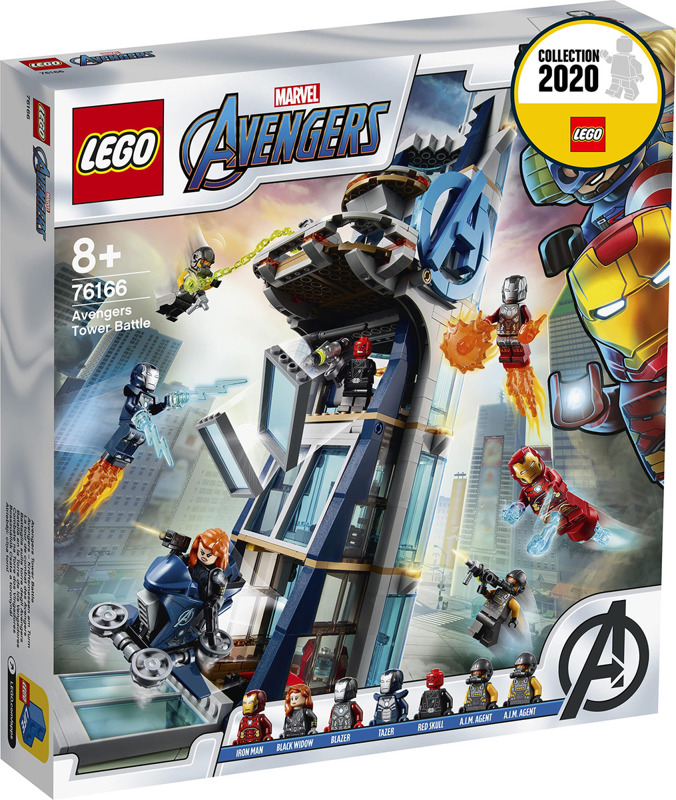 Lego Marvel Avengers Torre De Batalla 76166 Con Iron Man, Vi