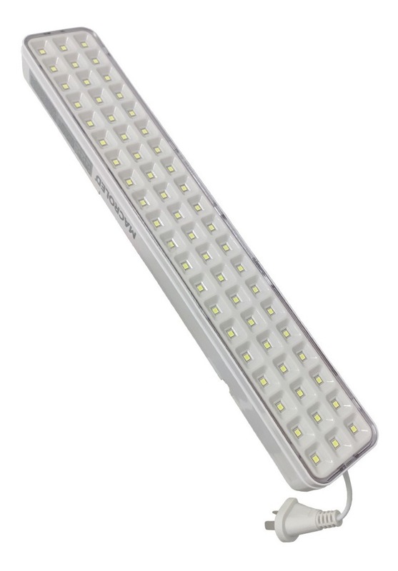 Luz Emergencia Macroled 60 Led Recargable Autonomía de 9hs MACROLED