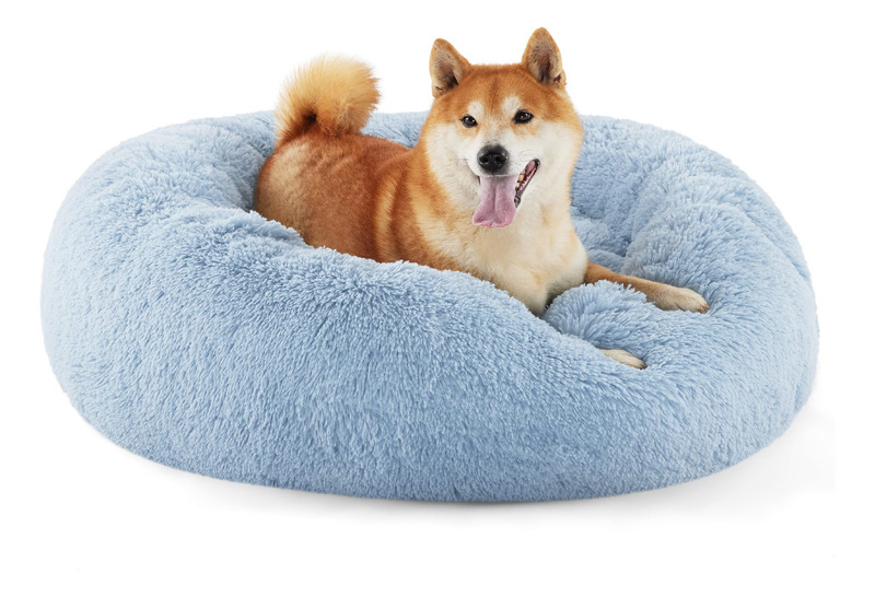 Cama Redonda Afelpada Bedsure Para Perros Y Gatos Antidesl