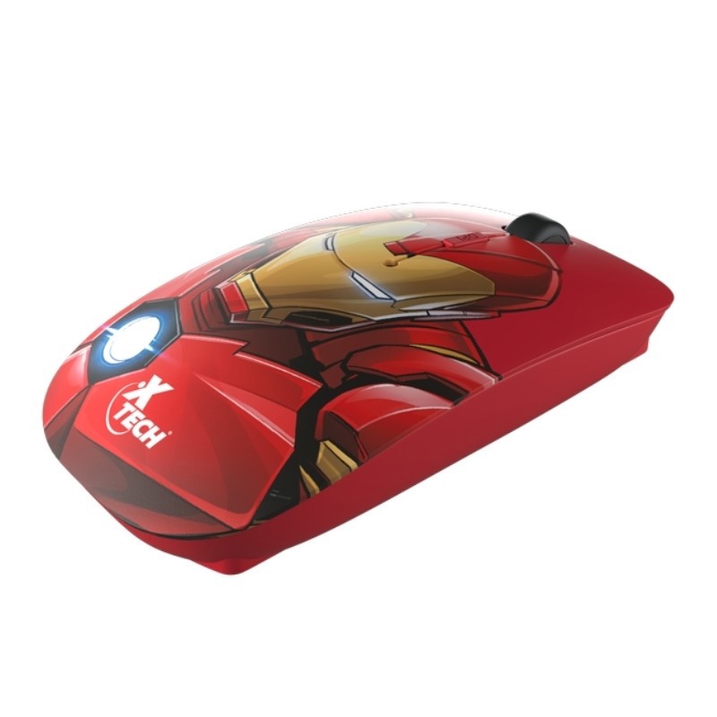 Mouse Xtech XtmM340im Marvel Avengers Iron Man Flat Wireless 24GHZ