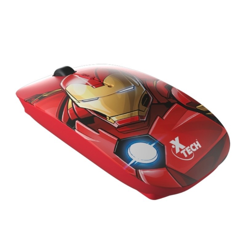 Mouse Xtech XtmM340im Marvel Avengers Iron Man Flat Wireless 24GHZ