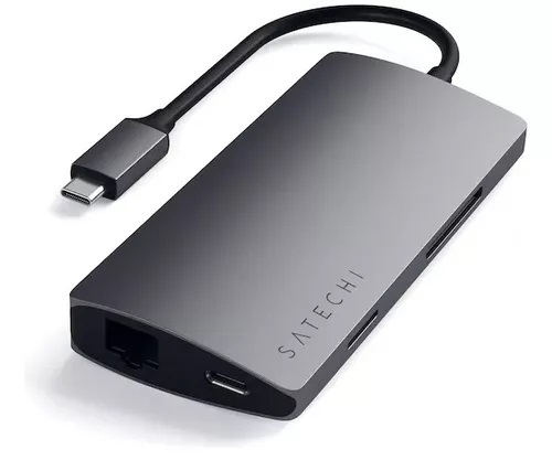 Adaptador Multipuertos Satechi Sttcma2s 4k Ethernet Tipo C - SATECHI ...