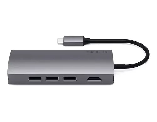 Adaptador Multipuertos Satechi Sttcma2s 4k Ethernet Tipo C - SATECHI ...