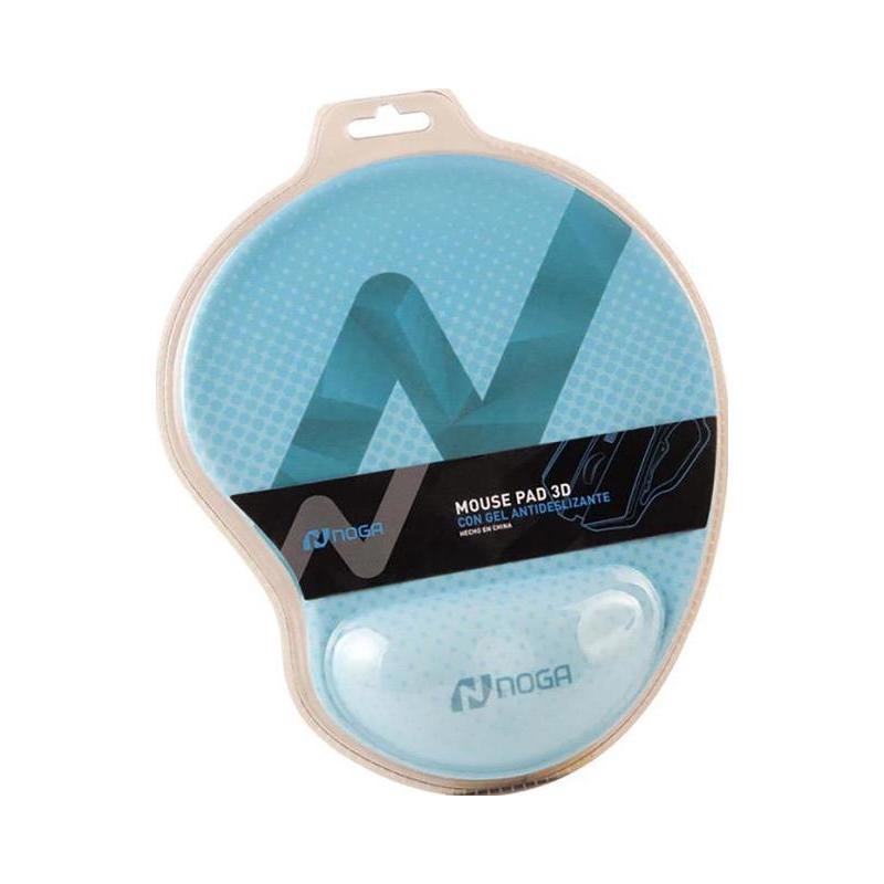 MOUSEPAD NOGA 3D GEL ERGONOMICO GAMER CELESTE PADS GAMER