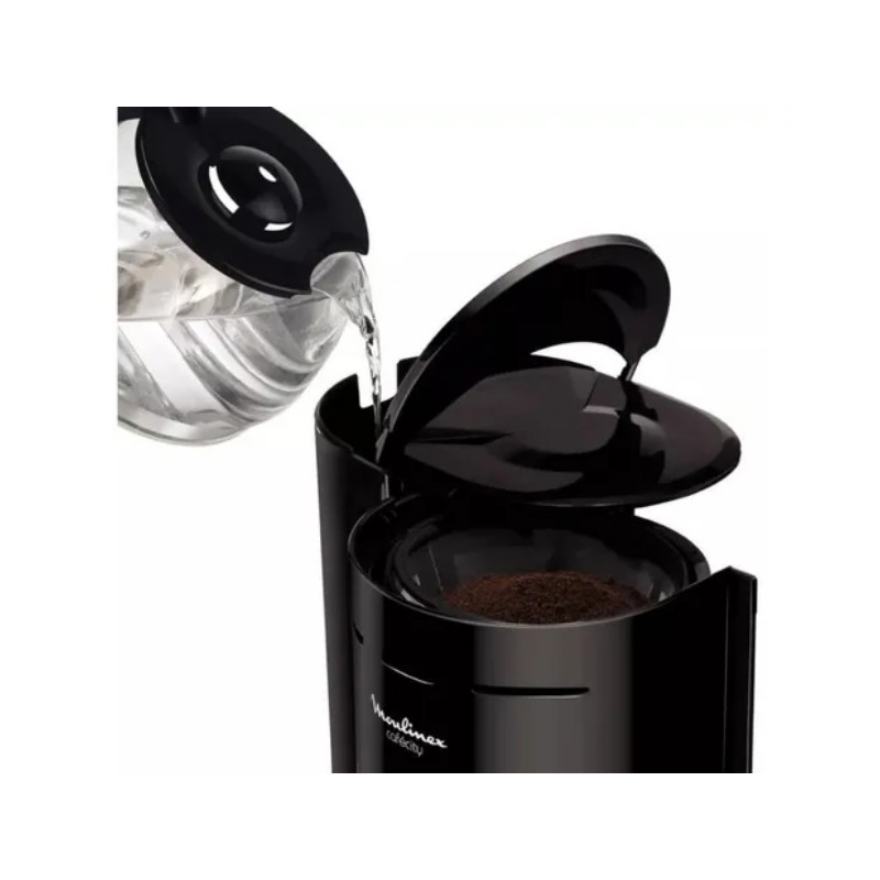 Moulinex FG260811 Glas-Kaffeemaschine Schwarz - 10-15 Tassen