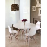 SILLAS DE DISEÑO EAMES BLANCA