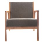 Sillón Nórdico Paraiso Marron Oscuro