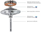 Ventilador de Techo Exahome 604 Madera