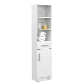 Columna 1.80M 1 Puerta 1 Cajon Express Blanco Melam...