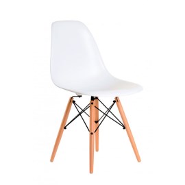 SILLAS DE DISEÑO EAMES BLANCA