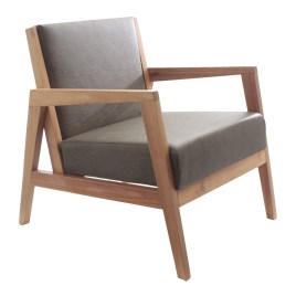Sillón Nórdico Paraiso Marron Oscuro
