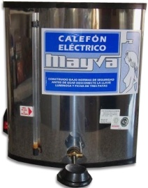 Calefón Eléctrico 25 Lts N20 Acero Inox 