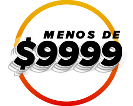 MENOS DE $9.999